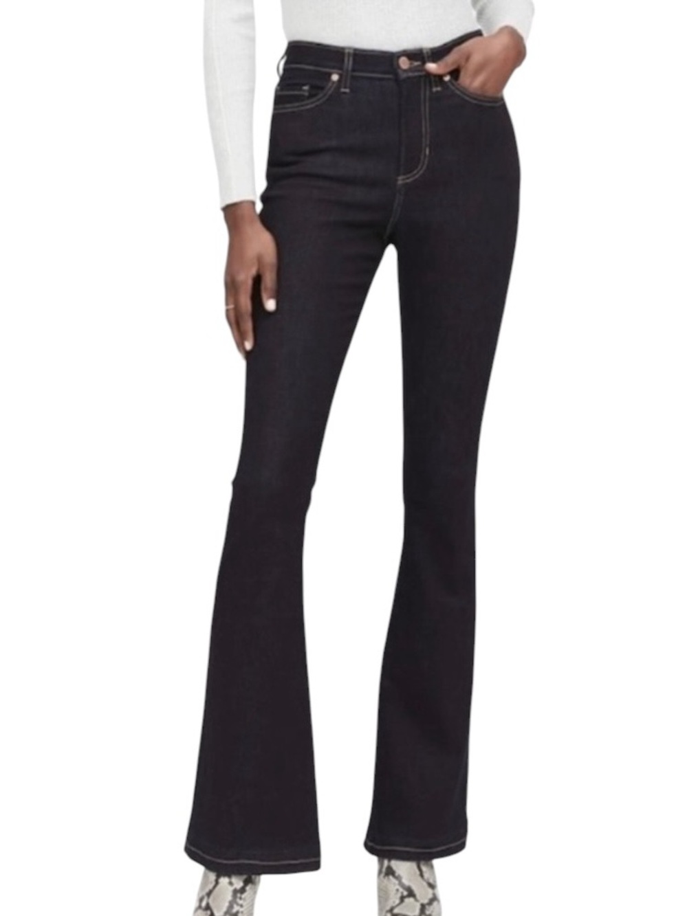 Banana Republic High Rise Flare 30
Dark Wash Western Coastal Cowgirl
